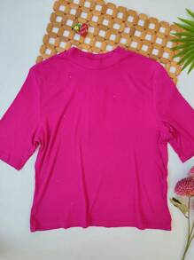 Women Tops - Màu Hồng Tươi - Xem 1