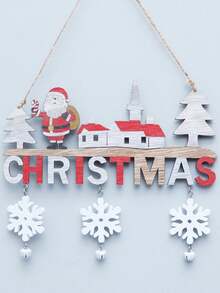 Creative Christmas Decoration Pendant - White - View 2