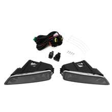 Black Lens Fog Lights + Switch For 2003-2007 Honda Accord / 2004-2008 Acura TL