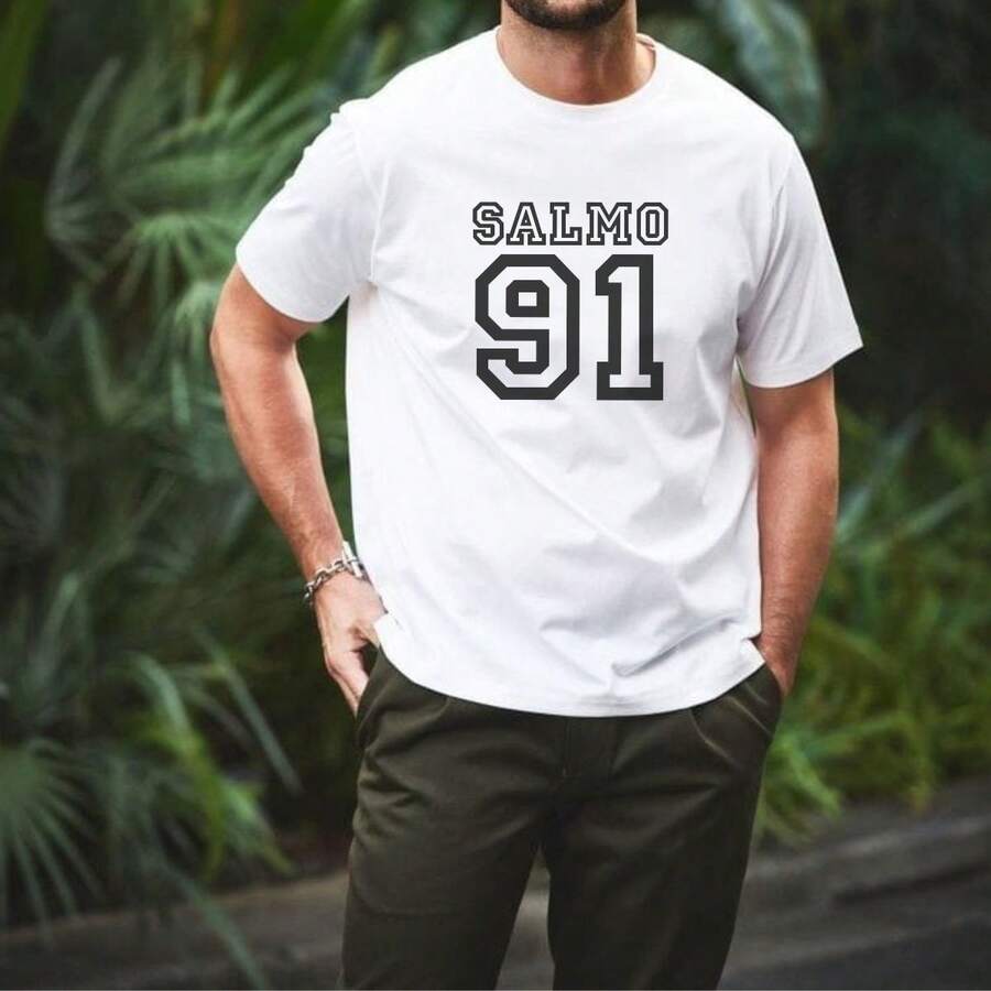 Men T-Shirts - 白色 - 查看 1