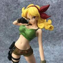 Lan Qi Super Saiyan Action Figure - High Quality Anime Statue - Yellow - View 2