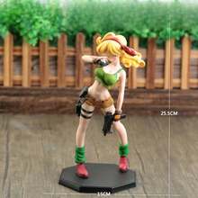 Lan Qi Super Saiyan Action Figure - High Quality Anime Statue - Yellow - View 3
