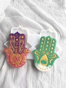 Hand Silicone Mold For Incense Holder - White - View 6