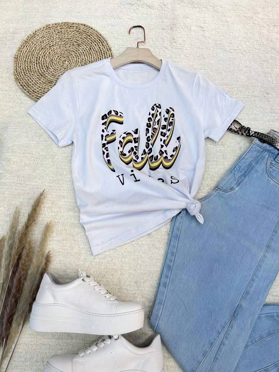 Women T-Shirts - 白色 - 查看 1