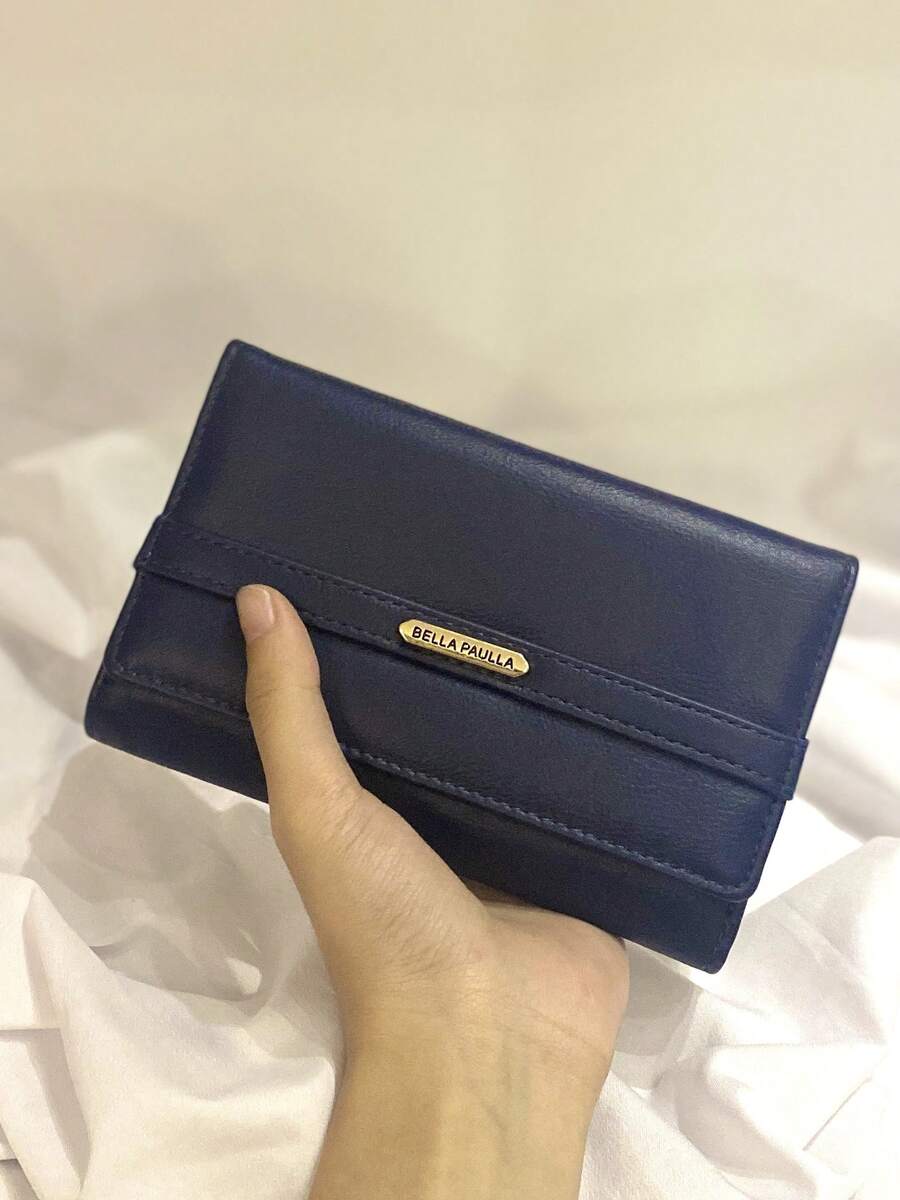 Small Wallets - Navy Blue - View 1