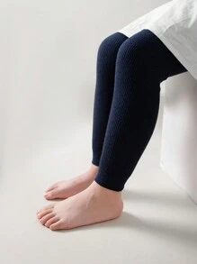 1 条女童春冬纯色百搭七分裤 - 藏蓝色 - 查看 1
