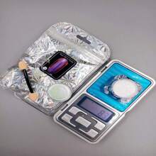 Magic Mirror Effect Nail Shell Powder Pearl Powder Aurora Electroplating Magic Powder Mirror 5# - Purple - View 6