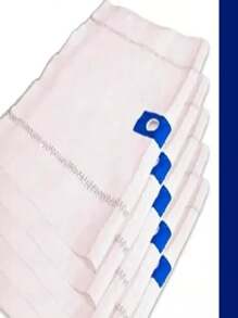 Jerga trapo de limpieza paquete de 5 o 10 pz  trapeador - Blanco - Ver 1