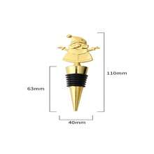 鋅合金聖誕系列聖誕老人和馴鹿形狀派對和慶典酒塞