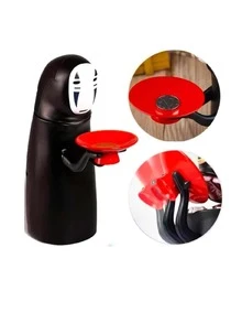 Alcancia Traga Monedas Viaje De Chihiro Kaonashi - Blanco y Negro - Ver 8