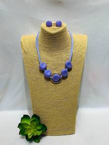 Women's Jewelry Sets - Purple - View 1