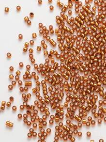 1200pcs 2.0mm Silver-foil Coated Bohemian Glass Beads Diy Loose Beads For Jewelry Making