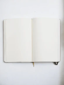 Caderneta Caderno Moleskine em Kraft Sem Pauta 80 Páginas Amareladas - Bege - Visão 3