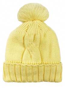 Gorro para el frio invierno nieve para mujer hombre adolescente niño - Amarillo - Ver 2