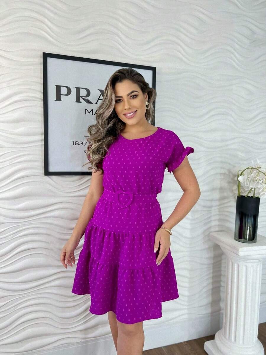 Women Dresses - Màu tím - Xem 1