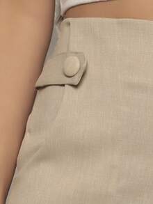 Women Shorts - Màu be - Xem 2