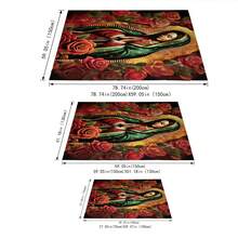 1入創意天使設計柔軟家用毛毯 - 彩色 - 查看 2