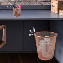 Stationery Storage Boxes - Rusty Rose - View 6