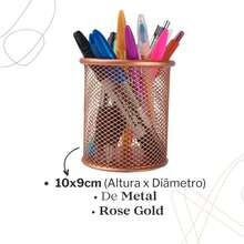 Stationery Storage Boxes - Rusty Rose - View 4