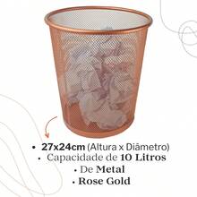 Stationery Storage Boxes - Rusty Rose - View 5