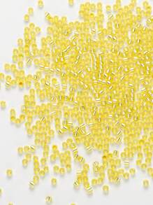 1200pcs 2.0mm Silver-foil Coated Bohemian Glass Beads Diy Loose Beads For Jewelry Making