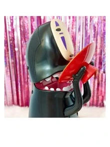 Alcancia Traga Monedas Viaje De Chihiro Kaonashi - Blanco y Negro - Ver 4