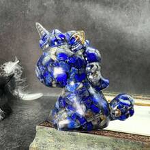 青金石獨角獸裝飾品 - 獨角獸 - 查看 1