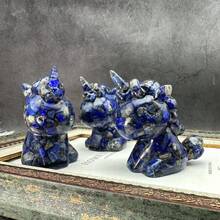 青金石獨角獸裝飾品 - 獨角獸 - 查看 3