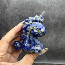 青金石獨角獸裝飾品 - 獨角獸 - 查看 8