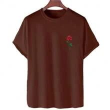 Women T-Shirts - 鏽棕色 - 查看 2