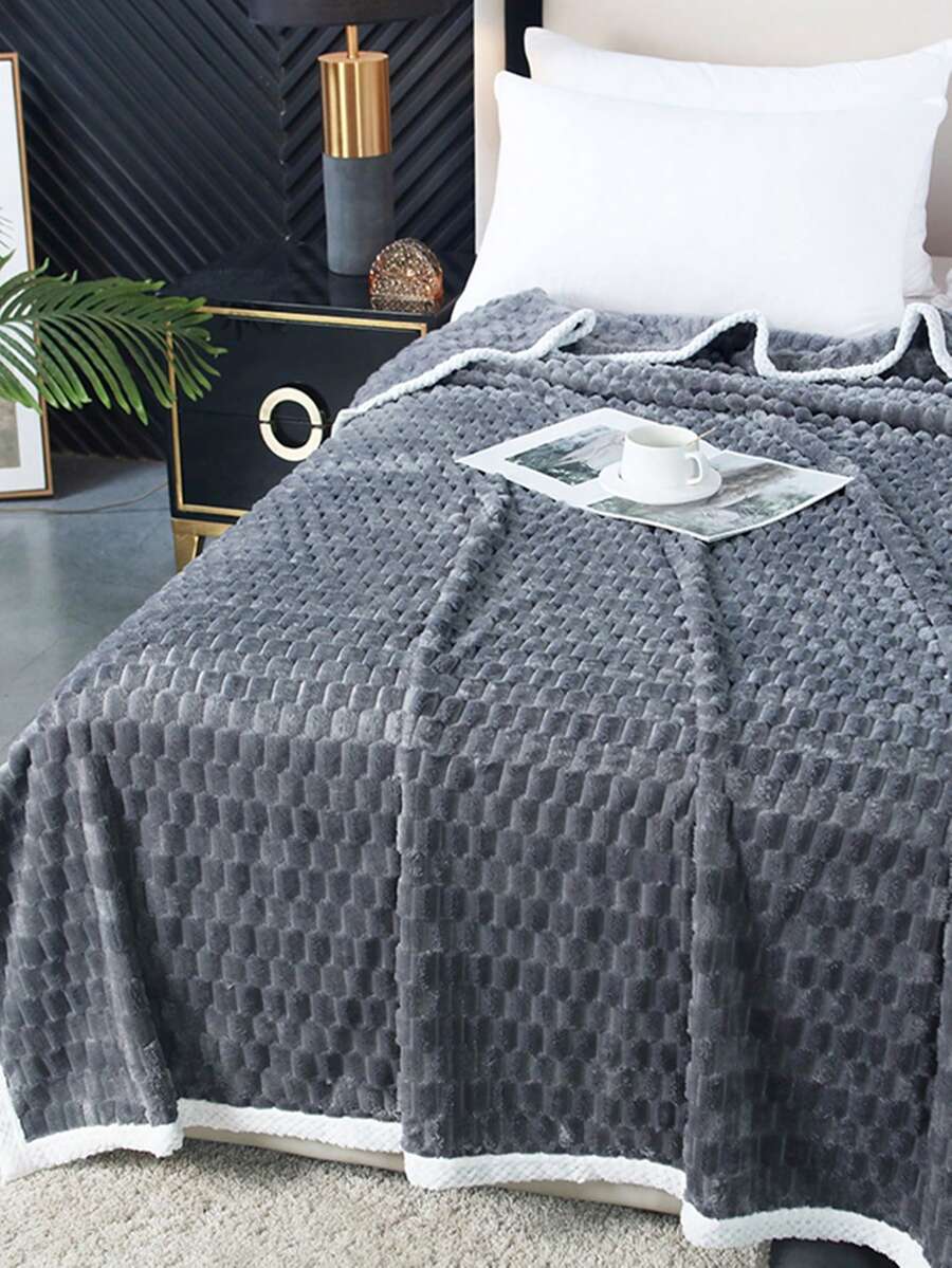 Dệt may gia đình Bộ đồ giường Lông cừu san hô Chăn , Ngủ trưa Chăn , Đơn giản Và Sành điệu , , Tỉnh điện , Màu thuần , Một Người Hoặc Hai Người Kích thước - Nhiều màu - Xem 1