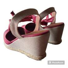 Women Flat Sandals - 紫紅色 - 查看 2
