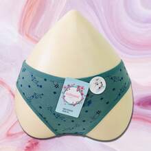 Women's Underwear, 3 Pieces With Floral Design And Musical Notes. - Multicolor - View 11