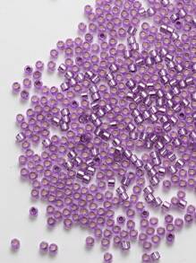 1200pcs 2.0mm Silver-foil Coated Bohemian Glass Beads Diy Loose Beads For Jewelry Making