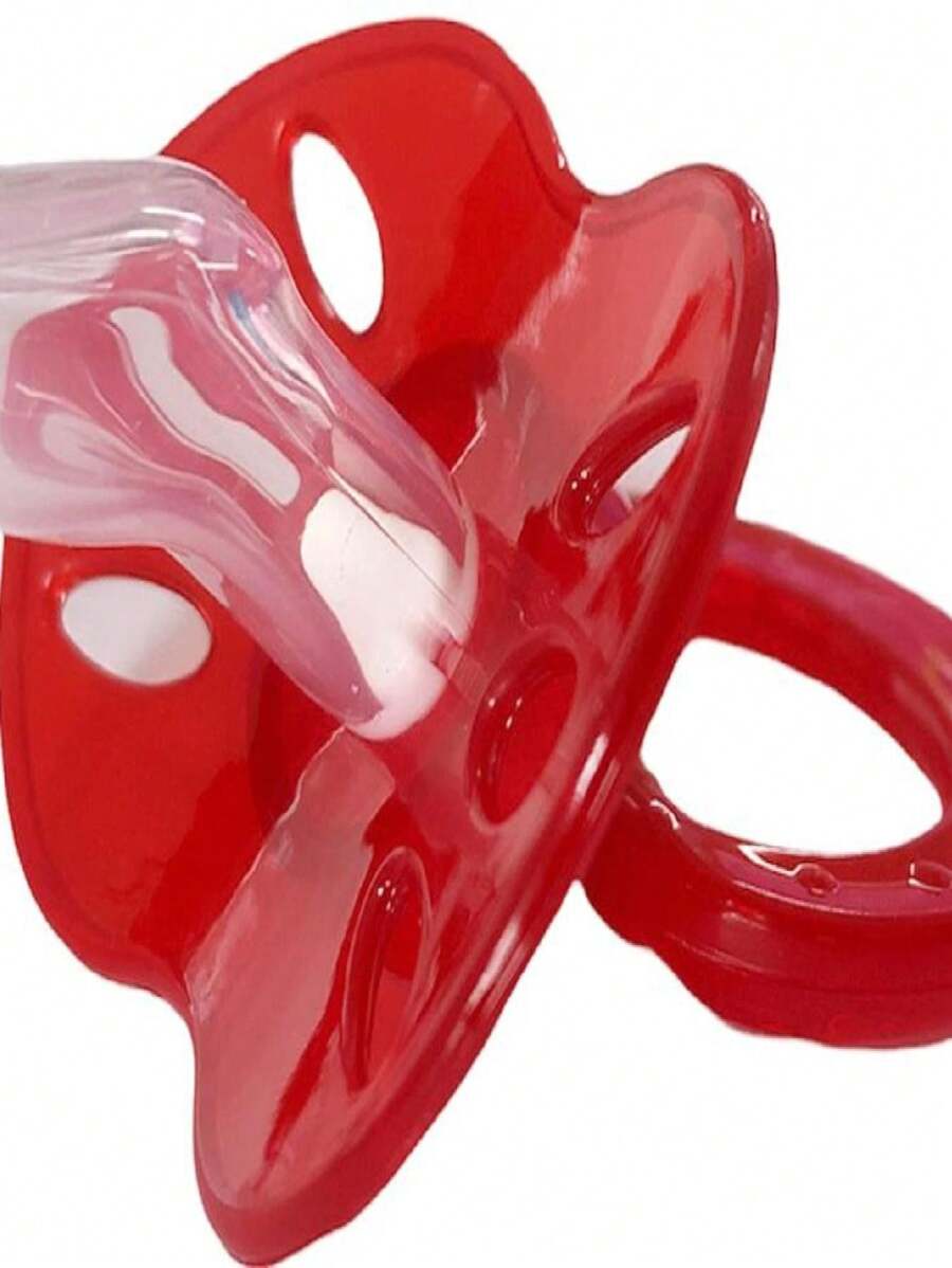 Chupeta Plus Bico Anatômico Pacote Com 3 unidades para Menino Baby Nany - Vermelho - Visão 1