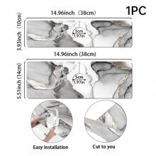 1pc Vintage Coffee Printed Moistureproof Absorbent Coaster, Rubber Water Absorbent Dishwashing Mat, Perfect Accessory For Kitchen Counter And Coffee Bar!