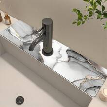 1pc Vintage Coffee Printed Moistureproof Absorbent Coaster, Rubber Water Absorbent Dishwashing Mat, Perfect Accessory For Kitchen Counter And Coffee Bar!