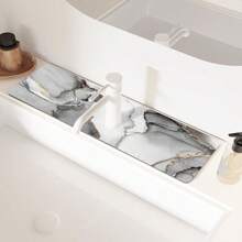 1pc Vintage Coffee Printed Moistureproof Absorbent Coaster, Rubber Water Absorbent Dishwashing Mat, Perfect Accessory For Kitchen Counter And Coffee Bar!