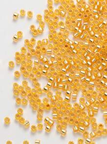 1200pcs 2.0mm Silver-foil Coated Bohemian Glass Beads Diy Loose Beads For Jewelry Making