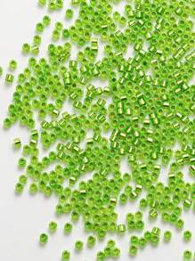 1200pcs 2.0mm Silver-foil Coated Bohemian Glass Beads Diy Loose Beads For Jewelry Making