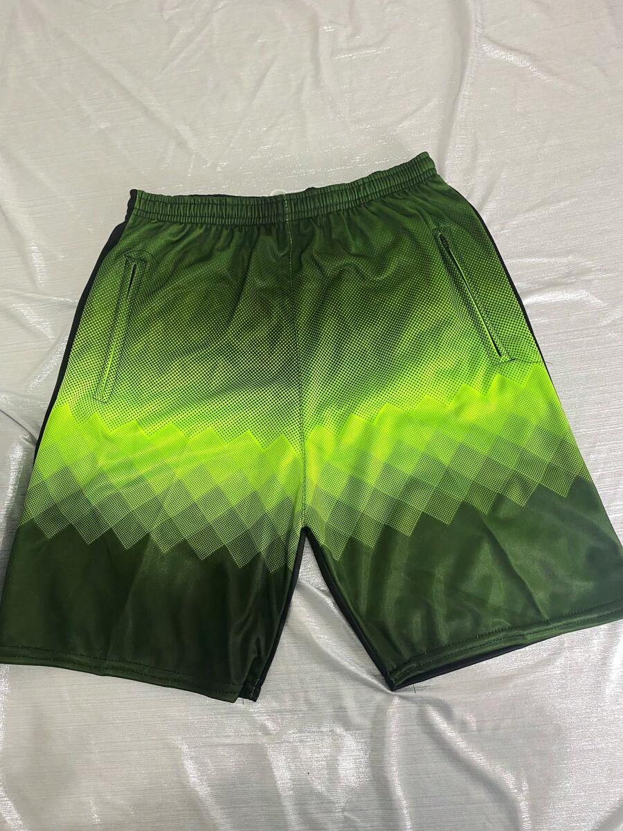 Men Shorts - Lime Green - View 1