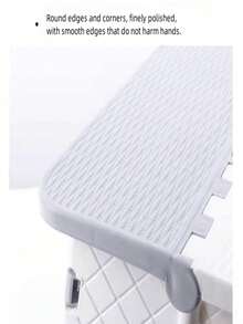 Plastic Chair Foldable Small Bench Portable Outdoor Stool For Boys And Girls - Blue - View 12