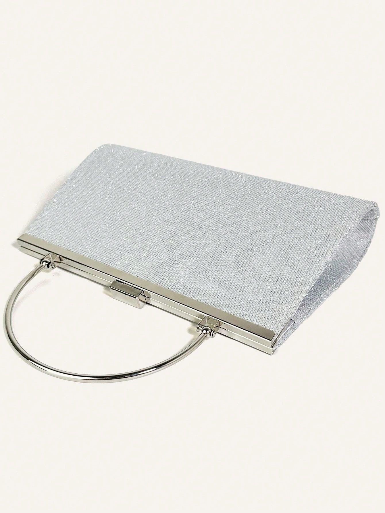 Pochette Donna A Cuore In Velluto - Borsa Sera Elegante Per Matrimoni E Feste - Foto 3