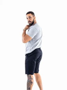 Urban Zone Jeans Men Shorts - màu đen - Xem 3