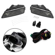 Black Lens Fog Lights + Switch For 2003-2007 Honda Accord / 2004-2008 Acura TL