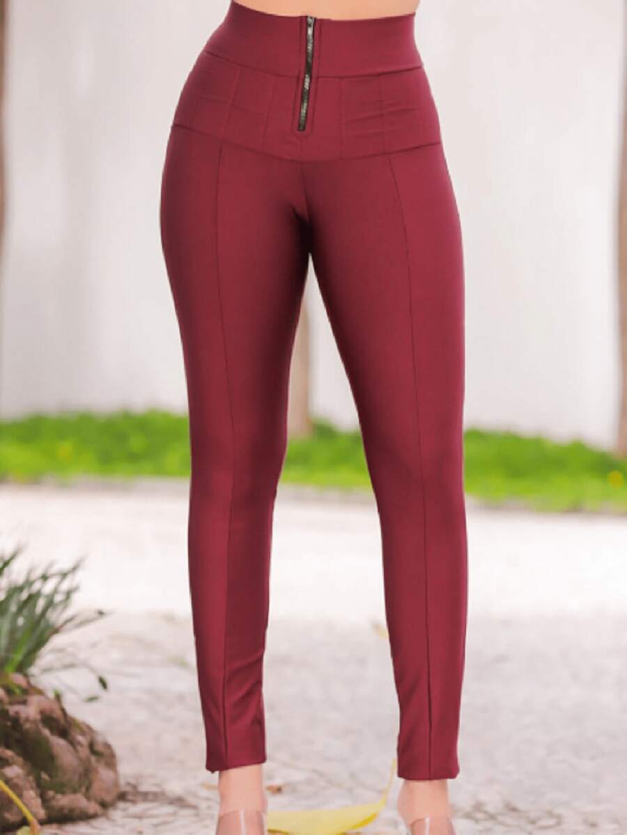 Women Pants - Gỗ đỏ - Xem 1