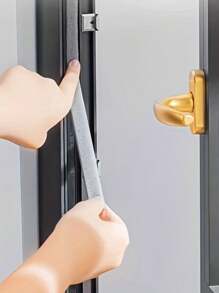 2 Porta & Janela Tira De Vedação , Eva Autoadesivo Espuma Tipo Esponja , Insonorização Porta & Janela Espuma Tipo À Prova De Poeira Tira De Vedação