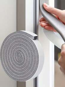 2 Porta & Janela Tira De Vedação , Eva Autoadesivo Espuma Tipo Esponja , Insonorização Porta & Janela Espuma Tipo À Prova De Poeira Tira De Vedação