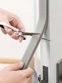 2 Porta & Janela Tira De Vedação , Eva Autoadesivo Espuma Tipo Esponja , Insonorização Porta & Janela Espuma Tipo À Prova De Poeira Tira De Vedação