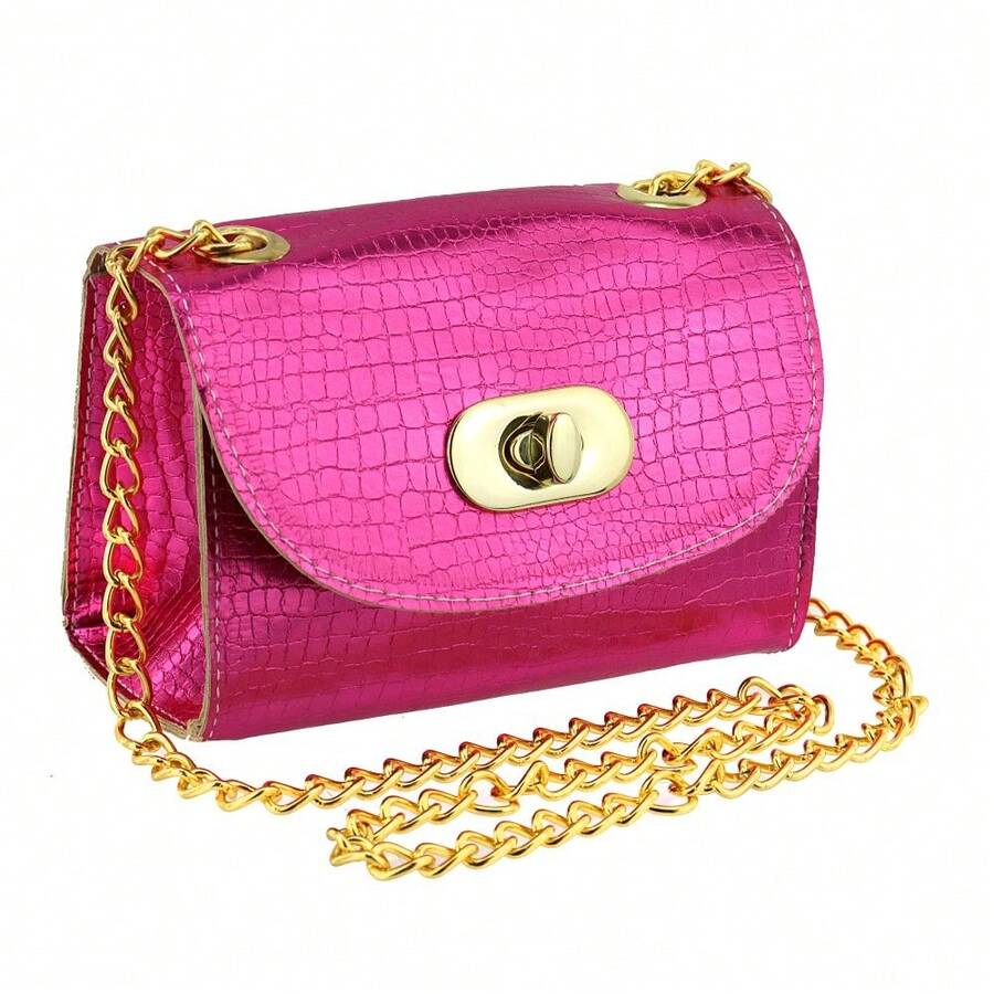 Women Clutches - Màu Hồng Tươi - Xem 1